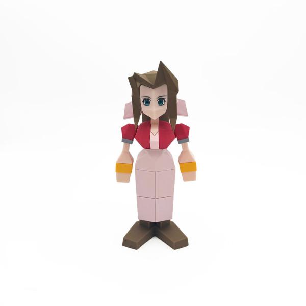 FINAL FANTASY VII ポリゴンソフビ エアリス・ゲインズブール[スクウェア・エニックス...