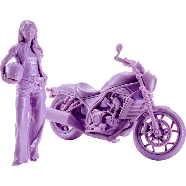 PLAMAX MF-101 Rider's portrait Honda Rebel 1100 ラベ...