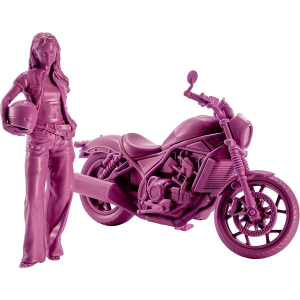 PLAMAX MF-101 Rider's portrait Honda Rebel 1100 ワイ...