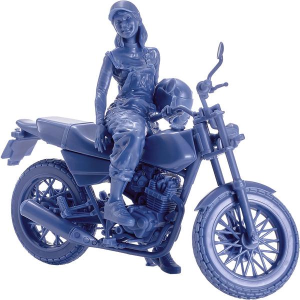 PLAMAX MF-103 Rider’s portrait Honda FTR 223 ブルー 1...
