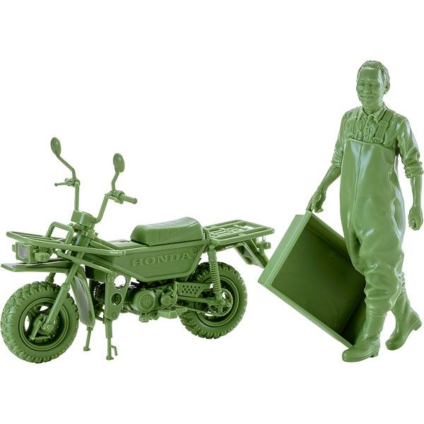 PLAMAX MF-104 Rider’s portrait Honda MOTRA グリーン 1/...