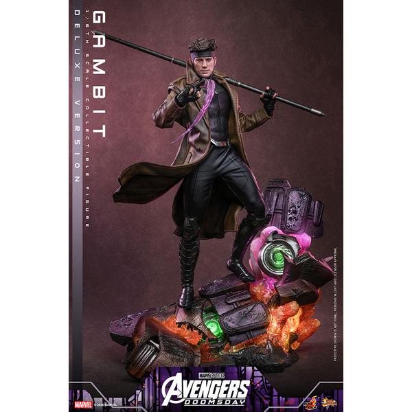 ムービーマスターピース アベンジャーズドゥームズデイ 1/6 ガンビット デラックス版 延期前倒可能...