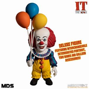 MEZCO IT イット ペニーワイズ 6インチ アクションフィギュア デザイナーシリーズ/IT イット： ペニーワイズ 6インチ