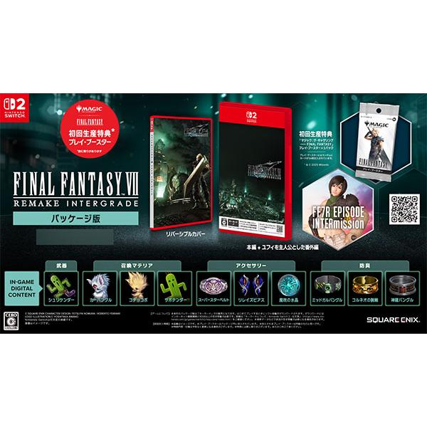 【特典】Nintendo Switch 2 FINAL FANTASY VII REMAKE INT...