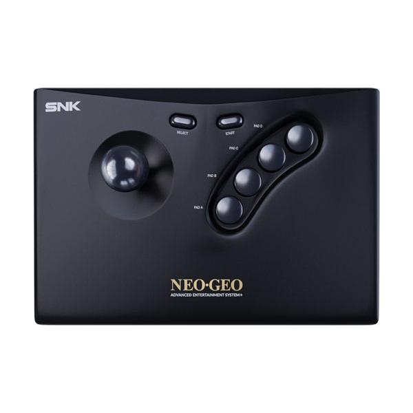 NEOGEO AES+ ワイヤレスアーケードスティック(ブラック)[PLAION]《１１月予約》