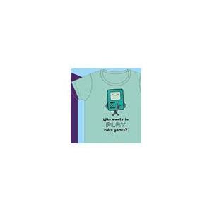 アドベンチャータイム Tシャツ BMO (ライトグリーン) メンズ (M) [ドリームラッシュ]の商品画像
