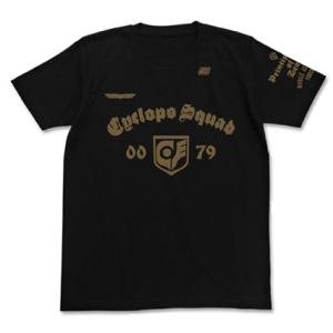 機動戦士ガンダム0080 サイクロプス隊Tシャツ/ブラック-XL