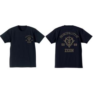 機動戦士ガンダム ジオン軍ヘビーウェイトTシャツ/ブラック-S