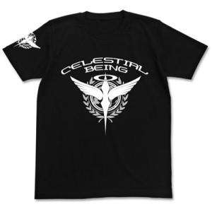 機動戦士ガンダム00 ソレスタルビーイングTシャツ/ブラック-S