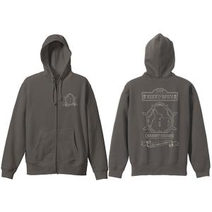 ご注文はうさぎですか ラビットハウス ジップパーカー/チャコール-L