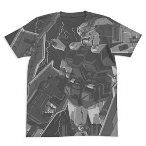 機動戦士ガンダム サンダーボルト フルアーマーガンダムオールプリントTシャツ/ブラック-M