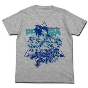 プリパラ 3期 ドレッシングパフェ チームtシャツヘザーグレー S 再販