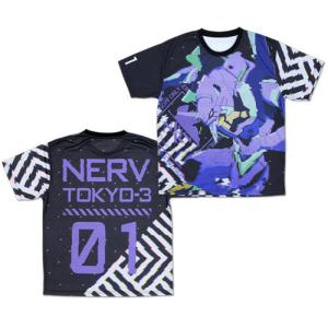 EVANGELION エヴァ初号機 両面フルグラフィックTシャツ/XL