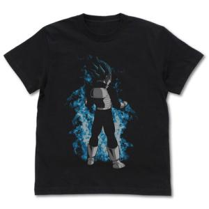 ドラゴンボール超 超サイヤ人ブルー べジータ Tシャツ/BLACK-XL（再販）[コスパ]《在庫切れ》｜amiami
