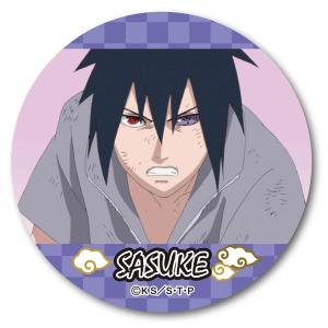 缶バッチ NARUTO -ナルト- 疾風伝 うちはサスケ (パープル) [ベルハウス]の商品画像