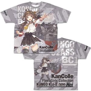 艦隊これくしょん -艦これ- 金剛改二丙 両面フルグラフィックTシャツ/M