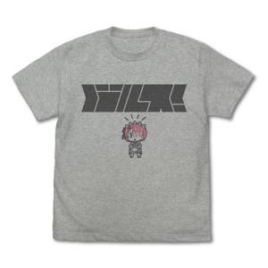 Re：ゼロから始める異世界生活 ラムの Tシャツ/MIX GRAY-L