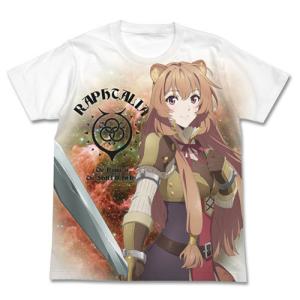 盾の勇者の成り上がり ラフタリア フルグラフィックTシャツ/WHITE-S