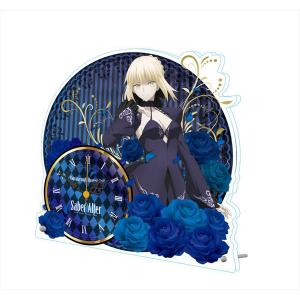 劇場版「Fate/stay night [Heaven’s Feel]」 アクリル置時計 セイバーオルタ[シーズナルプランツ]《在庫切れ》｜amiami