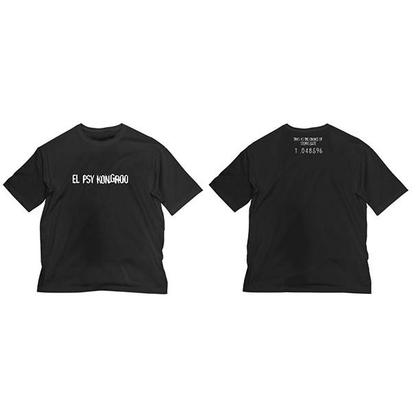 STEINS；GATE エル・プサイ・コングルゥ ビッグシルエットTシャツ/BLACK-L（再販）[...