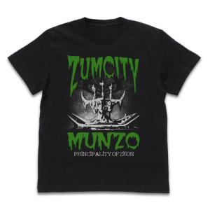 機動戦士ガンダム ズム シティ公王庁舎 Tシャツ/BLACK-XL