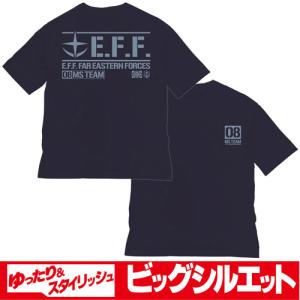 機動戦士ガンダム第08MS小隊 ビッグシルエットTシャツ/NAVY-L（再販）[コスパ]《０７月予約》｜amiami