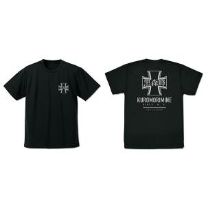 ガールズ＆パンツァー 最終章 黒森峰女学園 ドライTシャツ/BLACK-XL