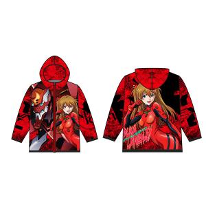 EVANGELION 式波 アスカ ラングレー フルグラフィックドライパーカー/M