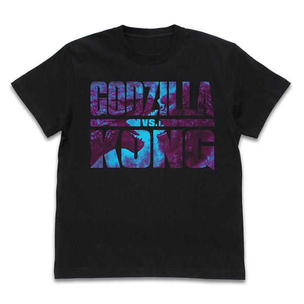 ゴジラvsコング ロゴ Tシャツ/BLACK-L（再販）[コスパ]《０７月予約》