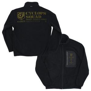 機動戦士ガンダム0080ポケットの中の戦争 サイクロプス隊 フリースジャケット/BLACK-M