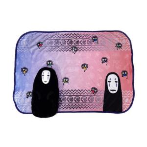 K-8498 クッションブランケット カオナシ 油