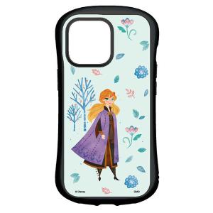 アナと雪の女王 iPhone 13 Pro 対応ハイブリッドガラスケース アナ [グルマンディーズ]の商品画像