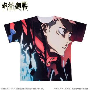 呪術廻戦 ポートレイトフルグラフィックTシャツ M 虎杖悠仁