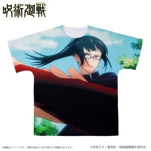 呪術廻戦 ポートレイトフルグラフィックTシャツ S 禪院真希