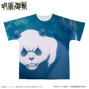 呪術廻戦 ポートレイトフルグラフィックTシャツ XL パンダ