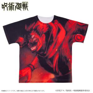 呪術廻戦 ポートレイトフルグラフィックTシャツ S 宿儺