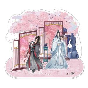 アニメ完結編 アクリルジオラマ 桜庭屏語 魏無羨＆藍忘機