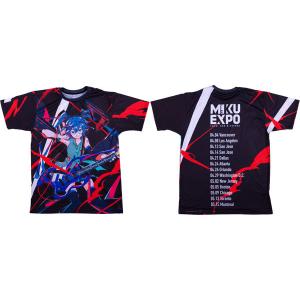 初音ミク MIKU EXPO 2020 ロックミク フルグラTシャツ S[クリプトン・フューチャー・メディア]《在庫切れ》｜amiami