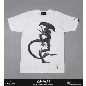 TORCH エイリアン4 Tシャツ バニラホワイト “ニューウォーリアー・エイリアン”