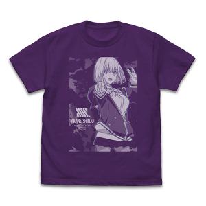 SSSS.GRIDMAN 新条アカネ エフェクトビジュアルTシャツ/PURPLE-S（再販）[コスパ]《０７月予約》｜amiami