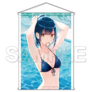 Hitenオリジナル 夏×プールサイド×美少女タペストリー B2