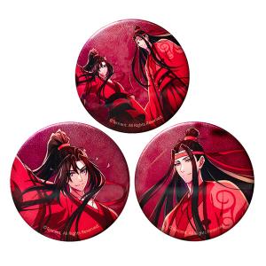 アニメ 完結編 昭彰Ver. 魏無羨 藍忘機 缶バッジ3個セット