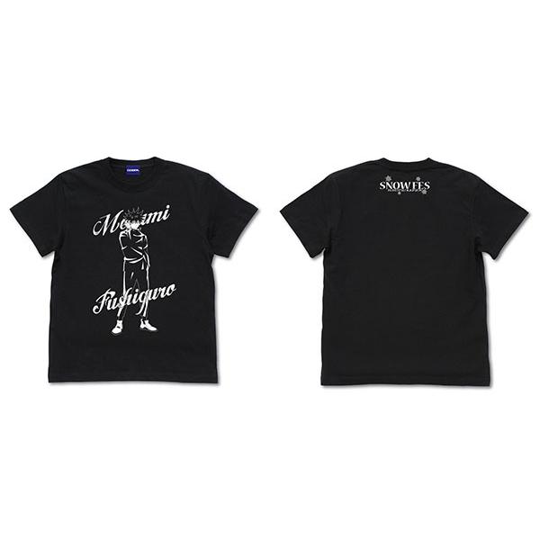 呪術廻戦 描き下ろし 伏黒 Tシャツ Snow Fes Ver./BLACK-XL（再販）[WIZA...