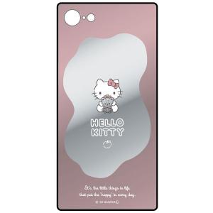 サンリオキャラクターズ iPhone SE/8/7 対応スクエアミラーケース ハローキティ