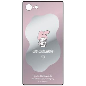 サンリオキャラクターズ iPhone SE/8/7 対応スクエアミラーケース マイメロディ