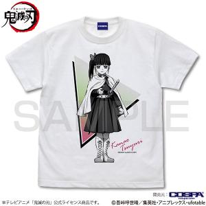 鬼滅の刃 栗花落カナヲ Tシャツ/WHITE-XL