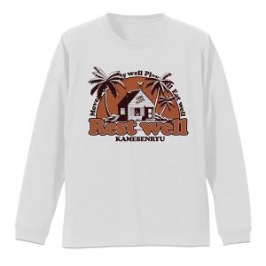 ドラゴンボール カメハウス 袖リブロングスリーブTシャツ/WHITE-M