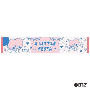 BT21 ロングタオル (ジャガードタイプ) A LITTLE FESTA (6) TATA [エンスカイ]の商品画像