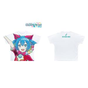 プロジェクトセカイ カラフルステージ feat. 初音ミク 初音ミク Ani-Art フルグラフィックTシャツ ユニセックス S