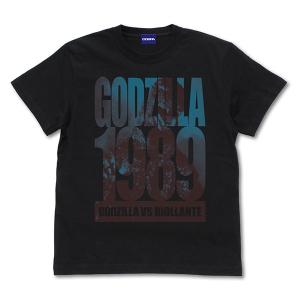 ゴジラ ゴジラ1989 Tシャツ/BLACK-XL